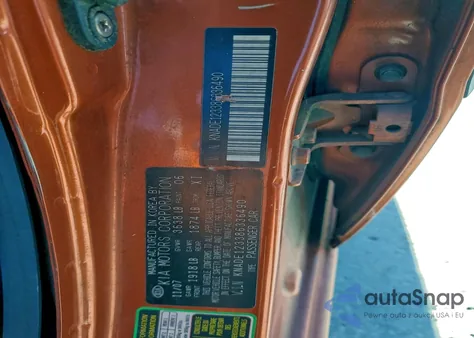 2008 Kia Rio Base from USA, damaged, VIN KNADE123386336490